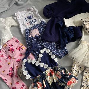 5 baby girls outfits